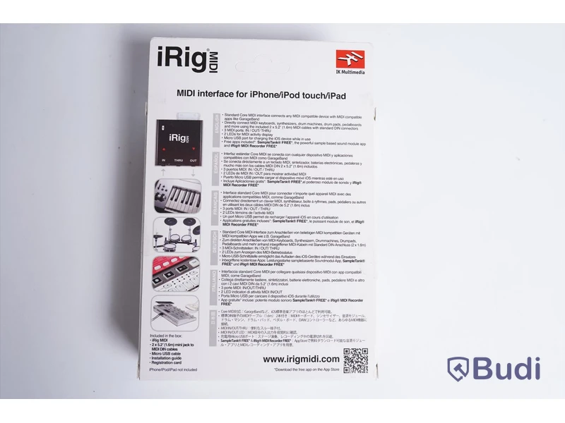 MIDI Interface - iRig MIDI 2st.