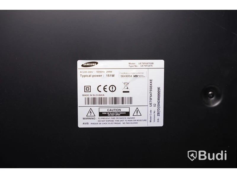 TV - Samsung UE75F6475SB (75")