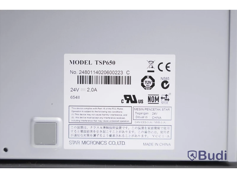 Kvittoskrivare - TSP650, Star. Ny, Obruten förpackning.