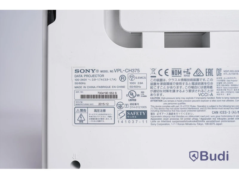 Projektor - Sony VPL-CH375