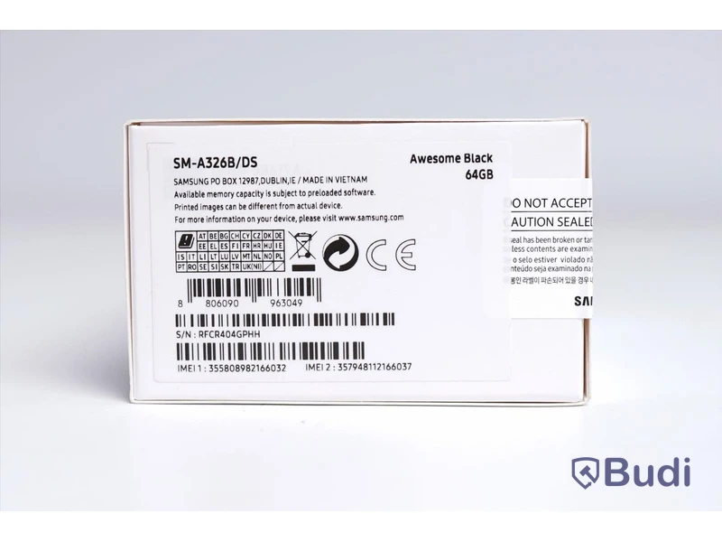 Samsung Galaxy A32 5G - 64 GB, Awesome Black. Ny, Obruten förpackning.