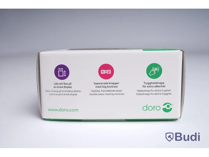 Mobiltelefon- Doro 1372, Ny, Obruten förpackning.