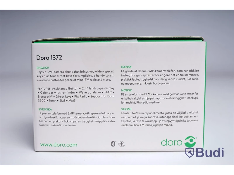 Mobiltelefon- Doro 1372, Ny, Obruten förpackning.
