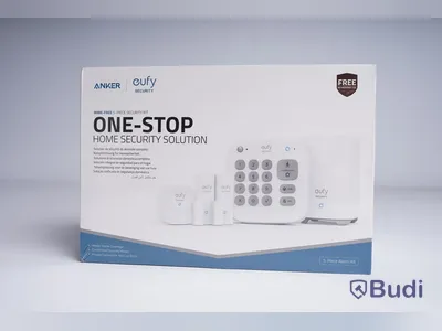 Hemlarm kit trådlös - 5 delar, Eufy security, ANKER Ny, Obruten förpackning.