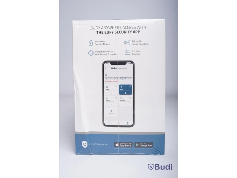 Hemlarm kit trådlös - 5 delar, Eufy security, ANKER Ny, Obruten förpackning.