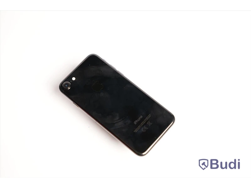 iPhone 7 samt tillbehör - 128 GB, Space Gray, 100 procent batterihälsa