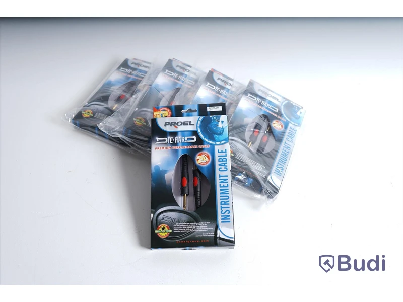 InstrumentKablar - Proel Die Hard Premium Performance Cable 05m 5st. Ny, Obruten förpackning.