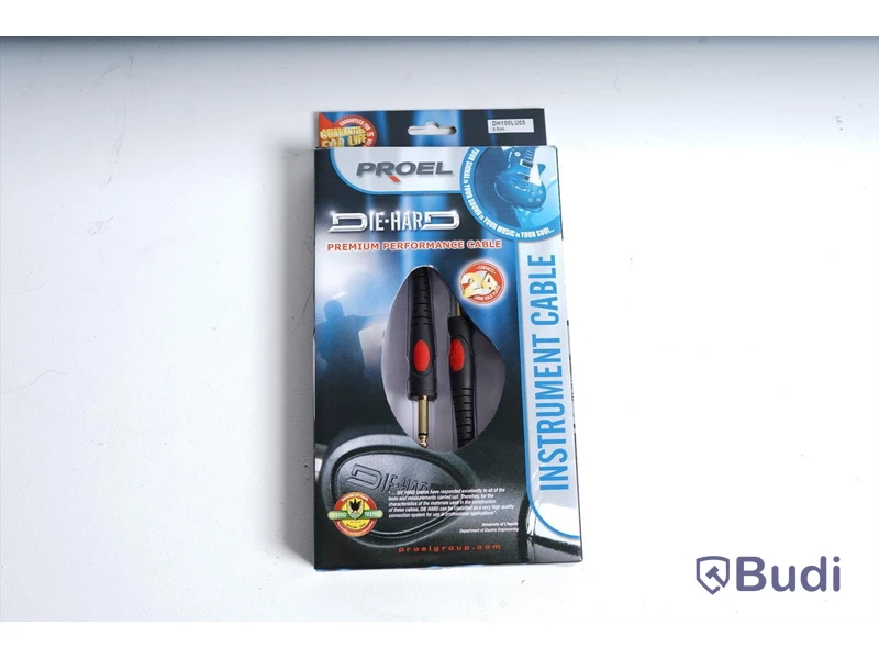InstrumentKablar - Proel Die Hard Premium Performance Cable 05m 5st. Ny, Obruten förpackning.