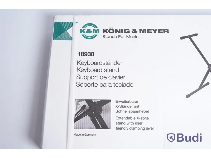 Keyboard Stativ 2st - König & Meyer 18930, König & Meyer Stacker 18941.