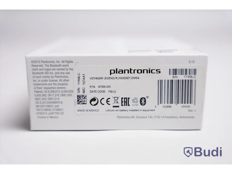 Headset 2st - Plantronics Legend/R, Headset, EMEA. Ny, Obruten förpackning.