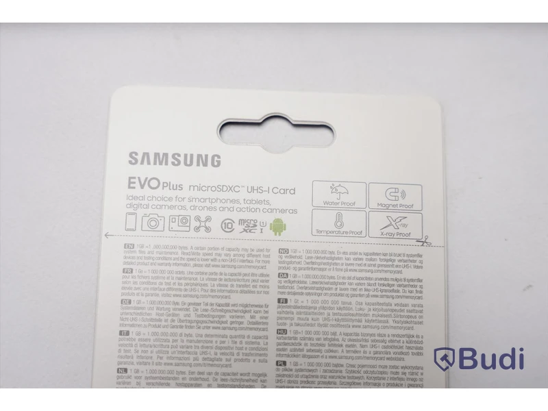 Minneskort 20st - Samsung Evo Plus with SD Adapter, 64GB. Ny, Obruten förpackning.