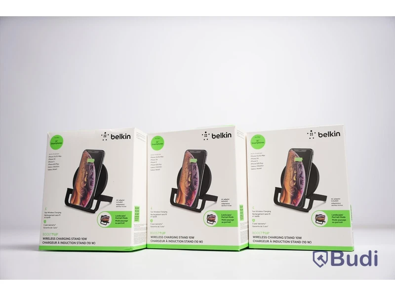 Laddningställ 3st - Belking Boost Up Wireless Charging Stand 10W. Ny, Obruten förpackning.