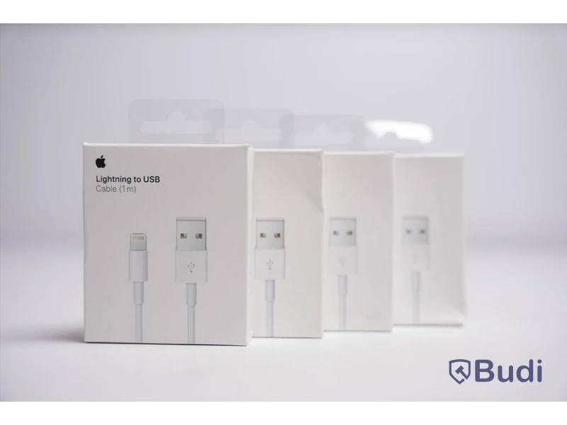 Laddare 4st - Apple Lightning to USB, 1m. Ny, Obruten förpackning.