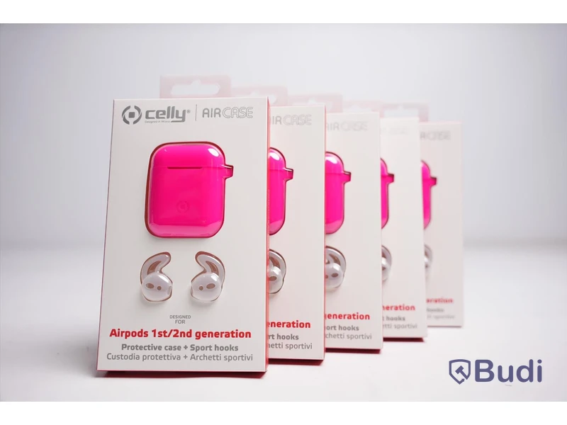 AirPod-fodral 5st - Celly AirCase. Ny, Obruten förpackning.