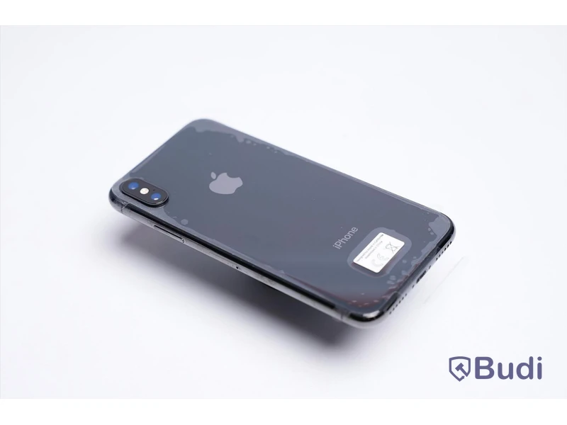 iPhone X - 64 GB, 100 procent batterihälsa, inkl. tillbehör, Apple.