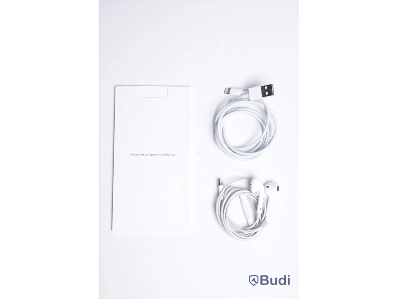 iPhone X - 64 GB, 100 procent batterihälsa, inkl. hörlurar och sladd, Apple.