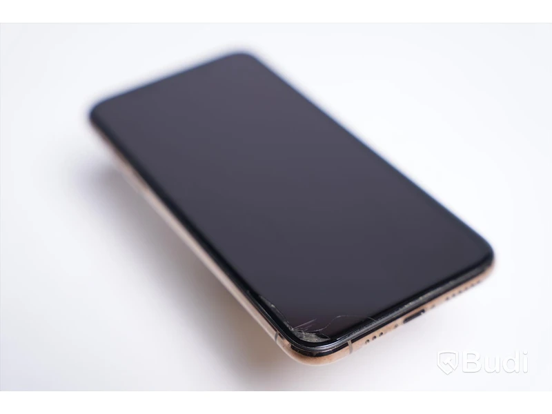 iPhone Xs - 64 GB, 89 procent batterihälsa, Apple. Sprickor och repor.