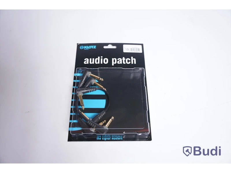 Patchkablar - Klotz Pedal Patcher bk 15cm 10st.