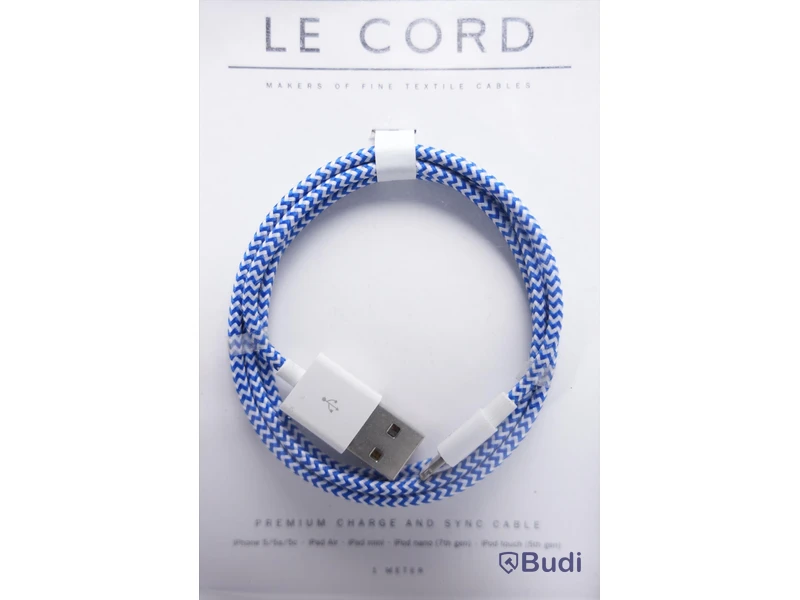 Laddsladd 3st - LE CORD, Premium charge and sync cable. Ny, Obruten förpackning.