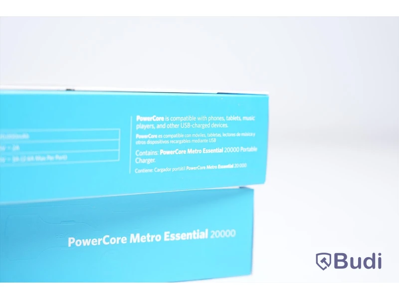 Power bank 2st - ANKER, PowerCore Metro Essential 20000. Ny, Obruten förpackning.