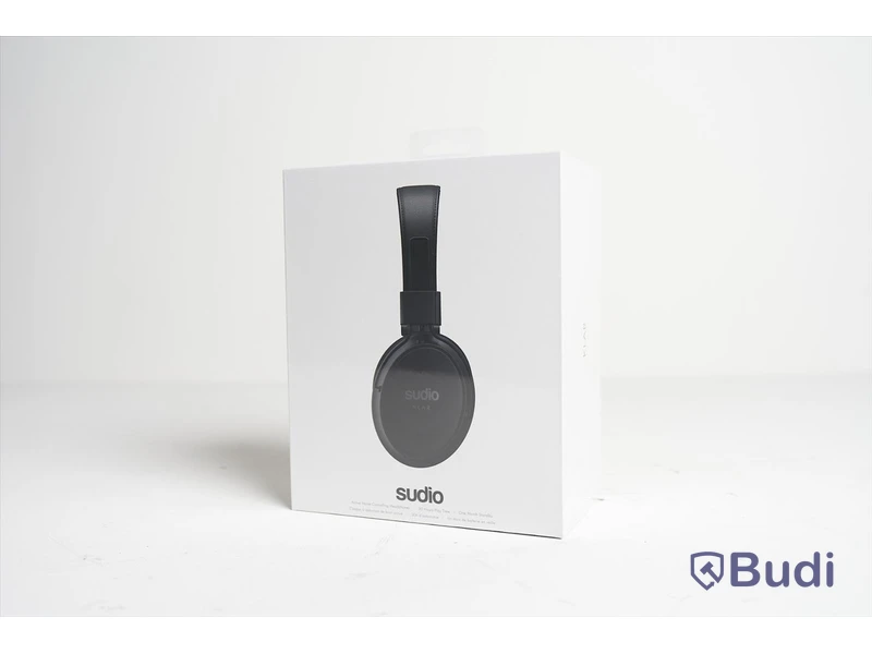 Trådlösa hörlurar - Sudio Klar (svart). Ny, Obruten förpackning.
