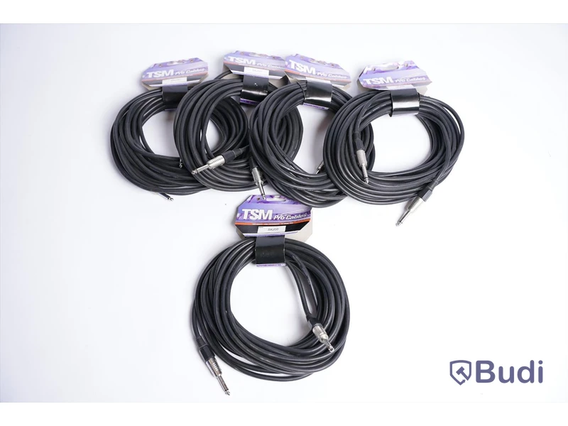 Högtalarkabel 5st - TSM Pro Cables SKJ30. Ny, Obruten förpackning.