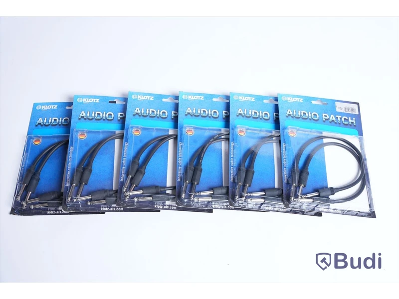 Patchkabel - Klotz Audio Patch 0,3m 6st.