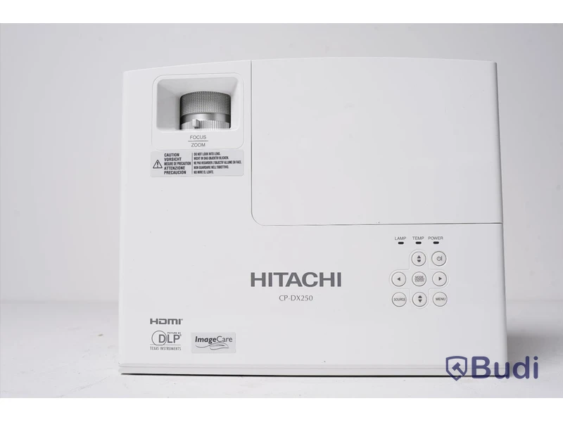 Projektor - CP-DX250, Hitachi. Inkl. takmontering och tillbehör (se bild).