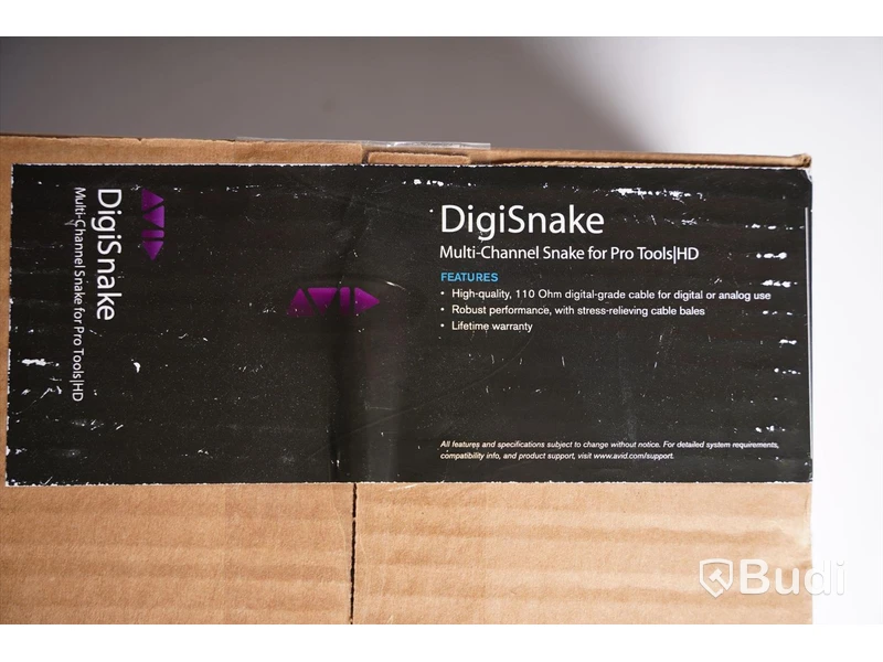 Multi-core kabel - Avid DigiSnake DB25 XLRM Snake 8 Channels. Ny, Obruten förpackning.