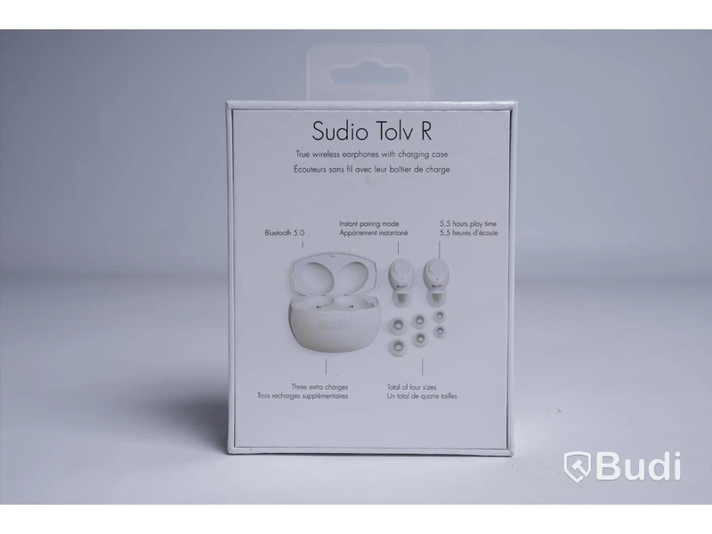 Trådlösa hörlurar - Sudio Tolv R. Ny, Obruten förpackning.
