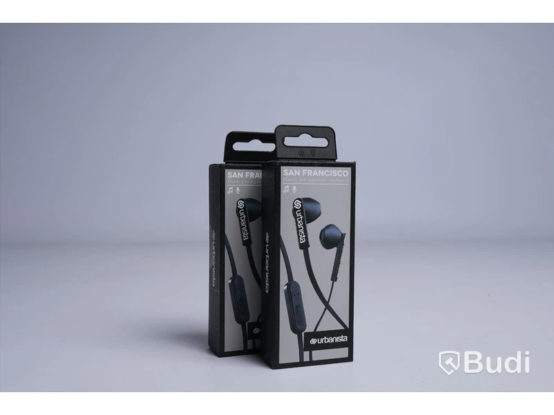 Hörlurar in-ear, San Francisco. Ny, Obruten förpackning.