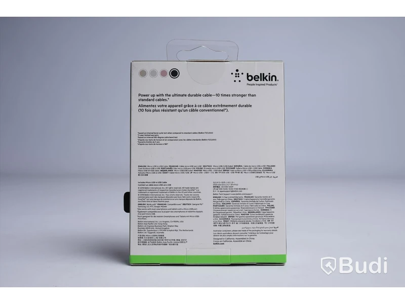 belkin DuraTek, MICRO-USB to USB cable. Ny, Obruten förpackning.