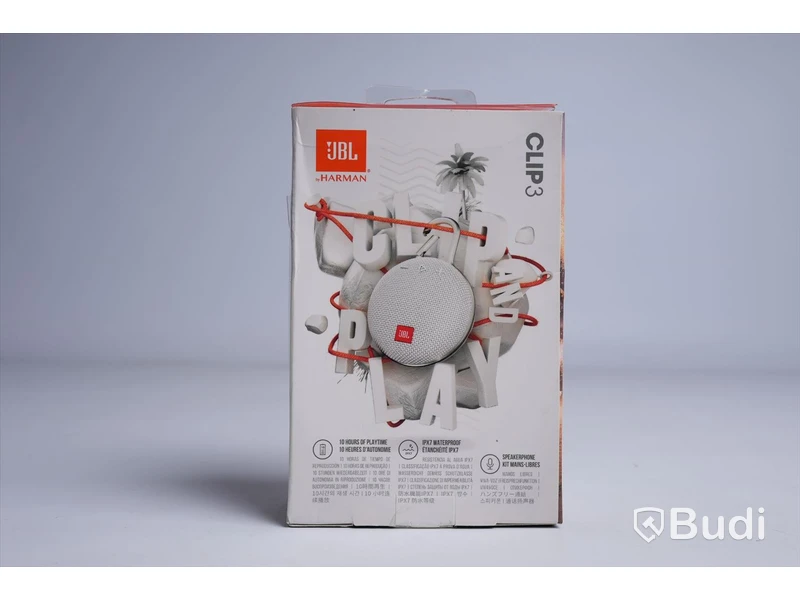 2st JBL Clip 3, bluetooth. Ny, Obruten förpackning.