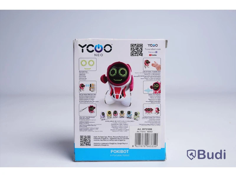 YCOO & silverlit - pokibot, portable robot. Ny.