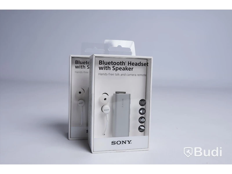 Sony, Bluetooth Headset with speaker. Ny, Obruten förpackning.