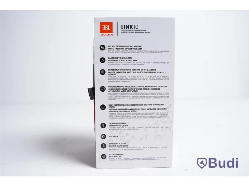 Trådlös högtalare med röstassistent - JBL Link 10.