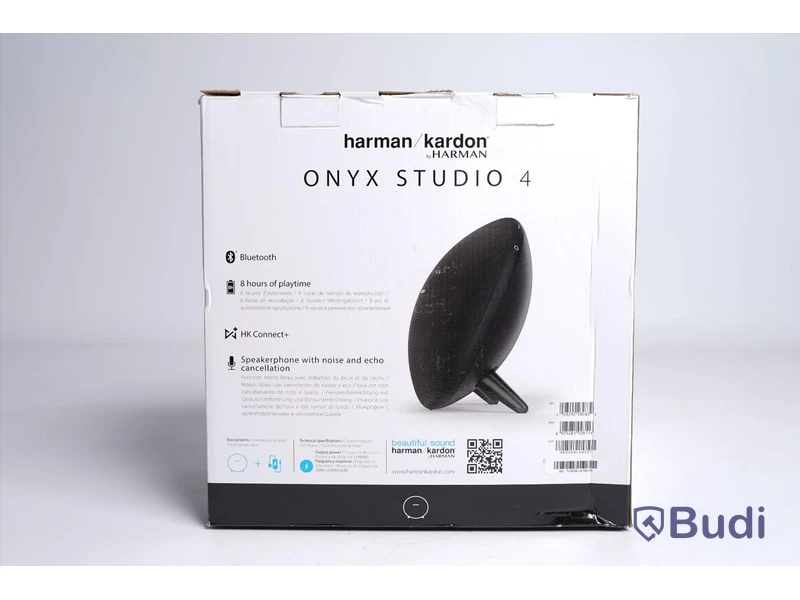 Trådlös högtalare - Onyx Studio 4, svart, Harman/Kardon.