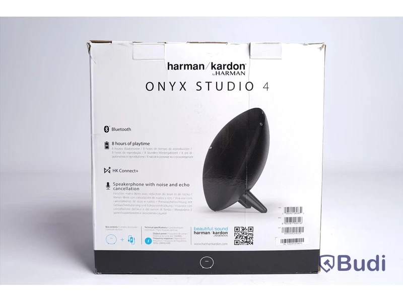 Trådlös högtalare - Onyx Studio 4, svart, Harman/Kardon.