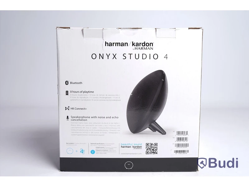 Trådlös högtalare - Onyx Studio 4, svart, Harman/Kardon.