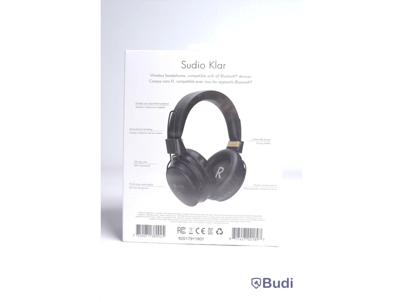 Trådlösa hörlurar - Sudio, Klar, Noise Cancelling. Ny i förpackning.