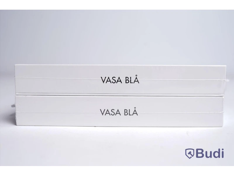 Trådlösa hörlurar 2st - Sudio, Vasa blå, vita. Ny, Obruten förpackning.