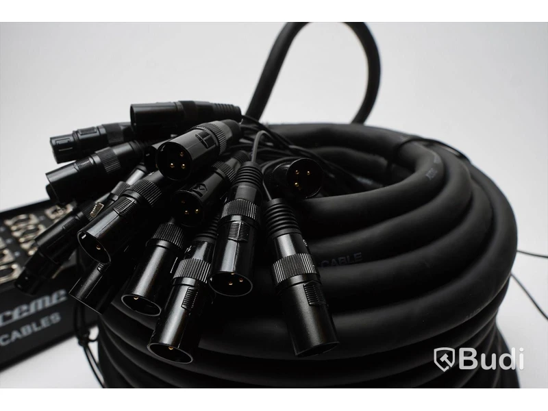 Stage Box 16. Kabel 30 m. Ny, obruten förpackning.