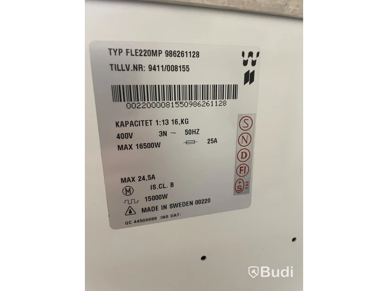 Tvättmaskin Electrolux Wascator FLE 220 MP