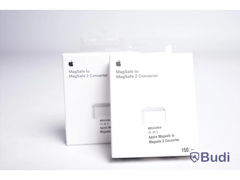 Adapter 2st - Apple Magsafe to Magsafe 2 Converter. Ny, Obruten förpackning.