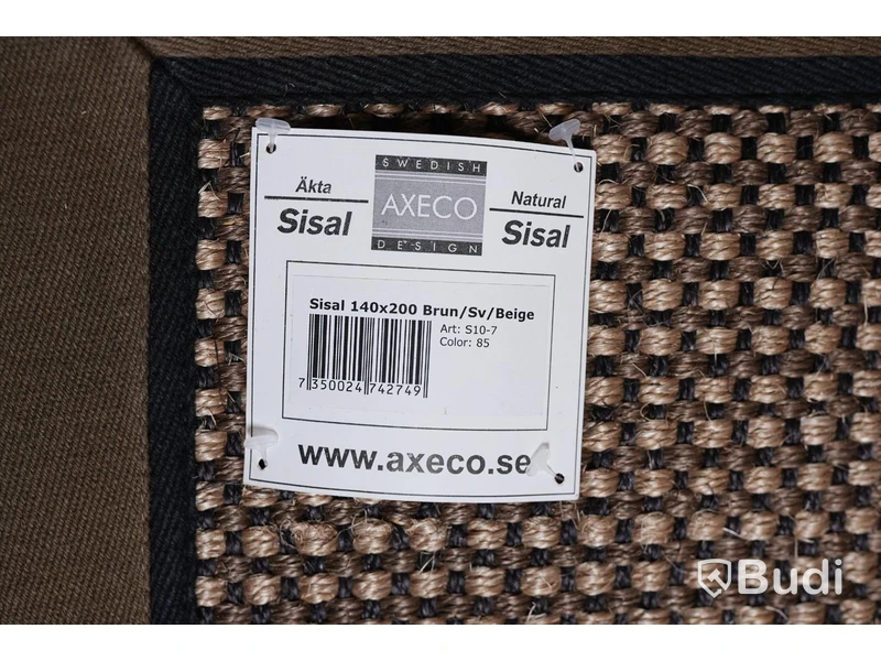 Matta, Axeco modell: Sisal, 140 x 200 cm