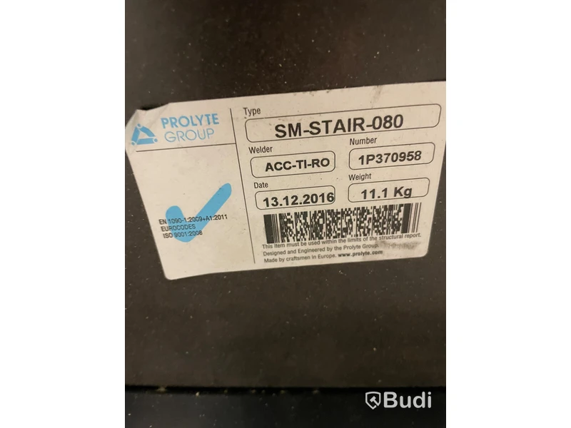 Scentrappa 4 steg - Prolyte SM-Stair-080