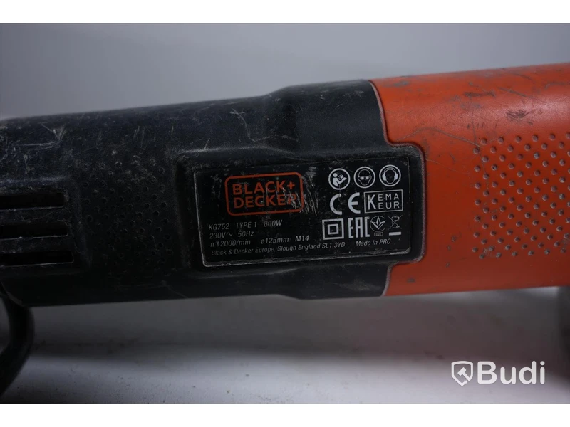 Vinkelslip - KG752, Black & Decker.