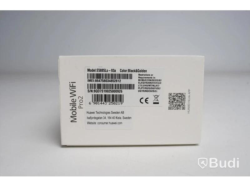 Router - Huawei Mobile WiFi Pro2 (E5885Ls–93a). Begagnad.