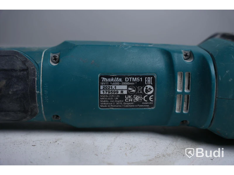 Multiverktyg -Makita DTM51 ink. batteri
