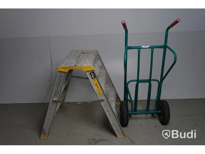 Magasinkärra och Arbetsbock - Wibe Ladders, Trönninge